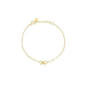 NWT Leah Bow Bracelet // 14k Gold Vermeil